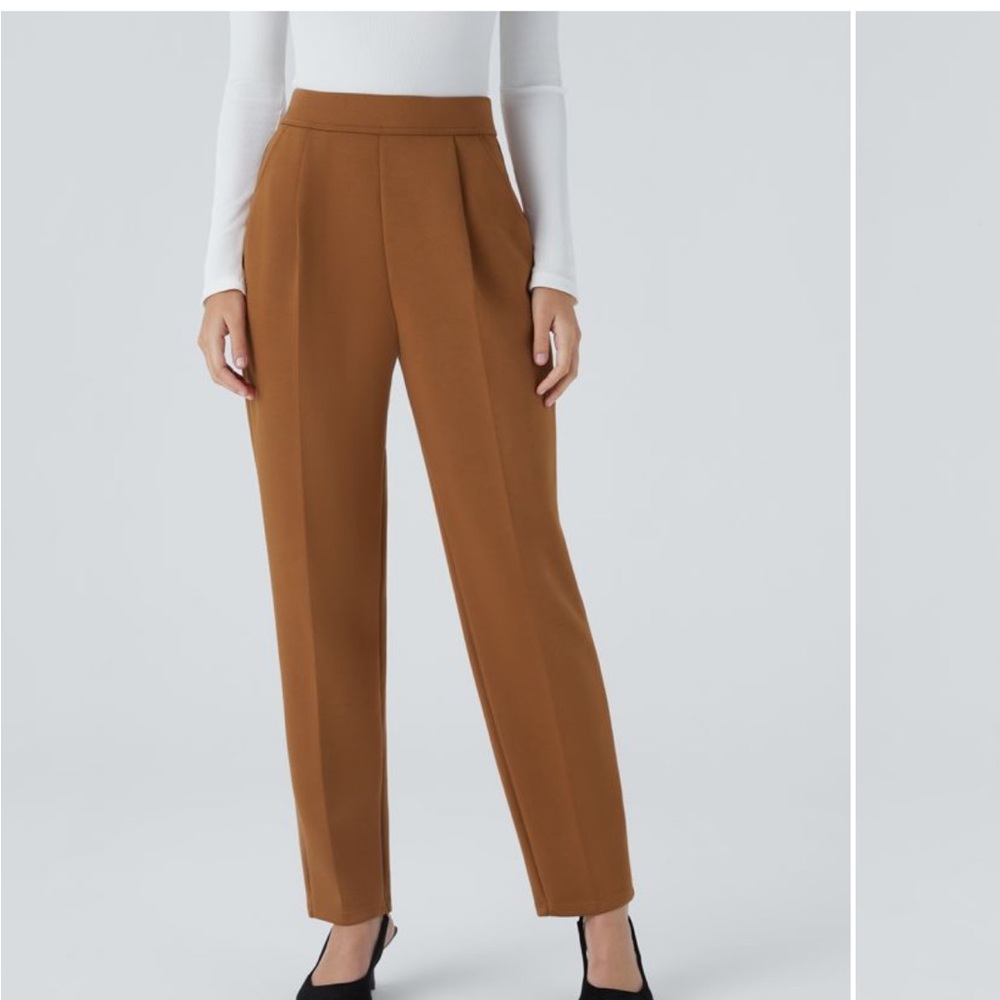 HALARA Glazed Ginger Pocket Tapered Work Pants
